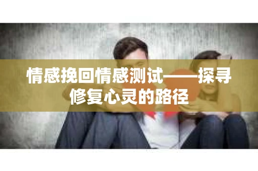情感挽回情感测试——探寻修复心灵的路径