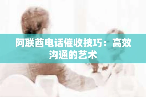 阿联酋电话催收技巧：高效沟通的艺术