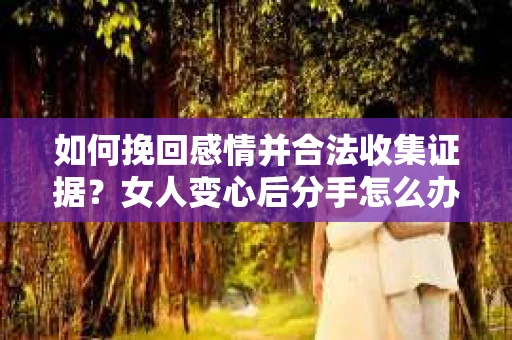 如何挽回感情并合法收集证据?女人变心后分手怎么办? 如何挽回感情并合法收集证据?女人变心后分手怎么办?