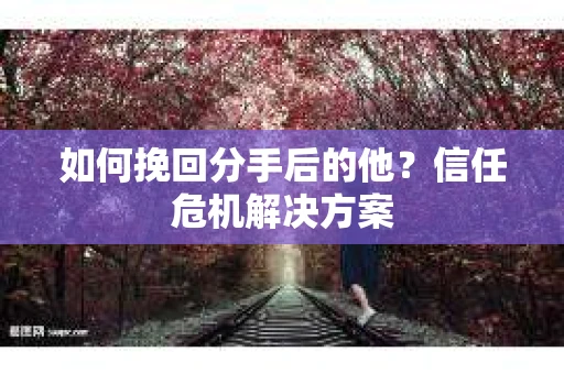 如何挽回分手后的他?信任危机解决方案 如何挽回分手后的他?信任危机解决方案