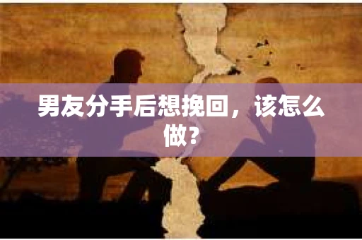 男友分手后想挽回,该怎么做? 男友分手后想挽回,该怎么做?