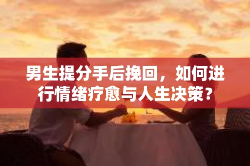 男生提分手后挽回，如何进行情绪疗愈与人生决策？