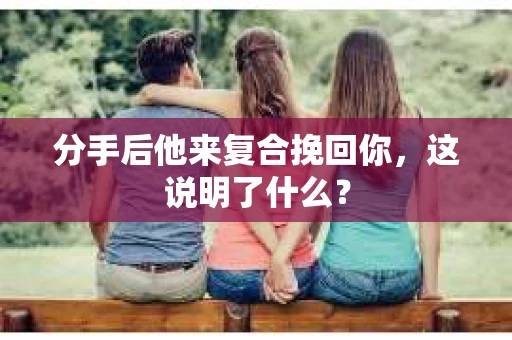 分手后他来复合挽回你,这说明了什么? 分手后他来复合挽回你,这说明了什么?