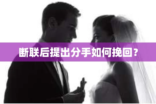 断联后提出分手如何挽回? 断联后提出分手如何挽回?